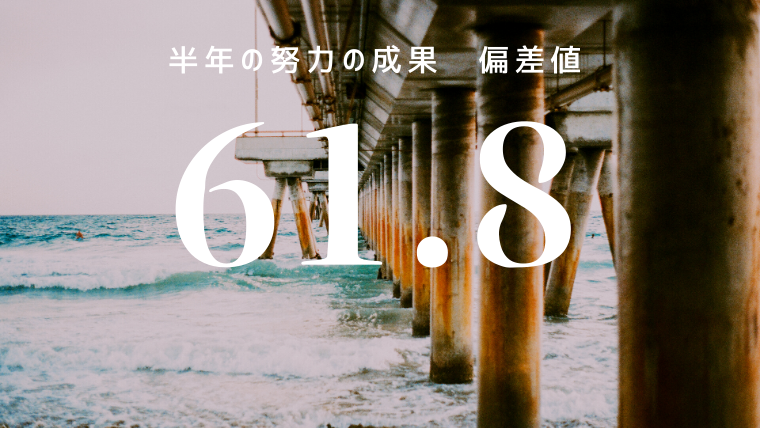 箕面高校（浪人）偏差値49.5→61.8
